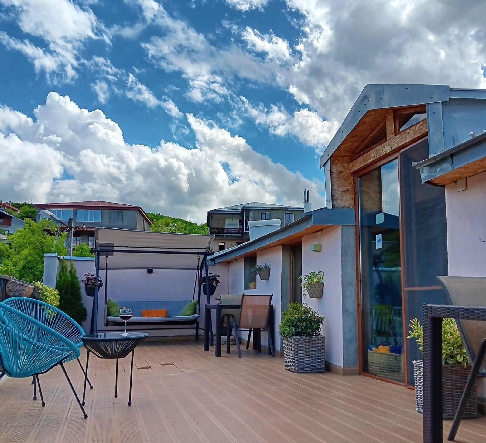 Hestia - Hotel, Wine And View テラヴィ エクステリア 写真